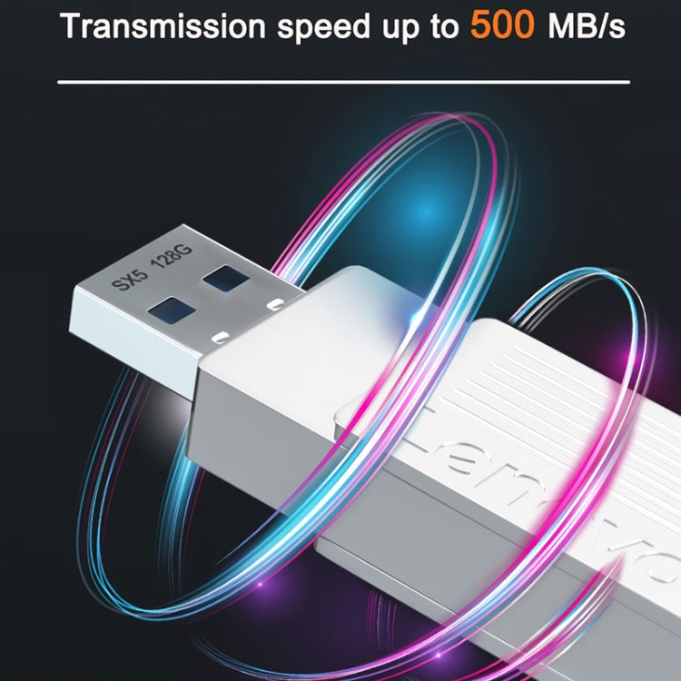 Lenovo SX5 Pro USB3.2+Type-C Dual Interface Mobile Solid State Flash Drive