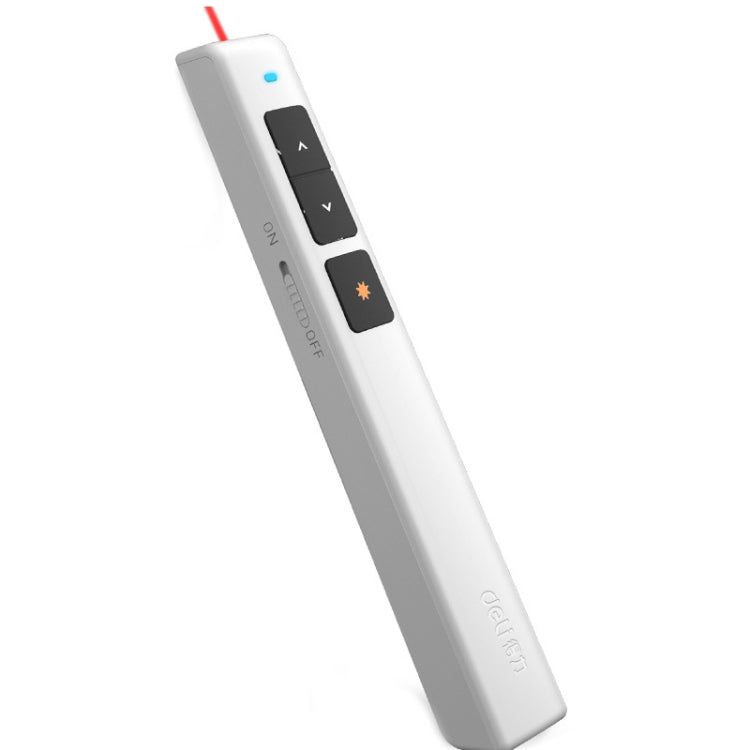 Deli 2.4GHz Page Turner USB Clicker With Red Light For PPT