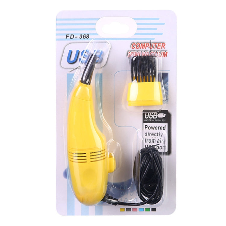 Mini USB Interface Keyboard Cleaning Brush Portable Computer Dust Remover