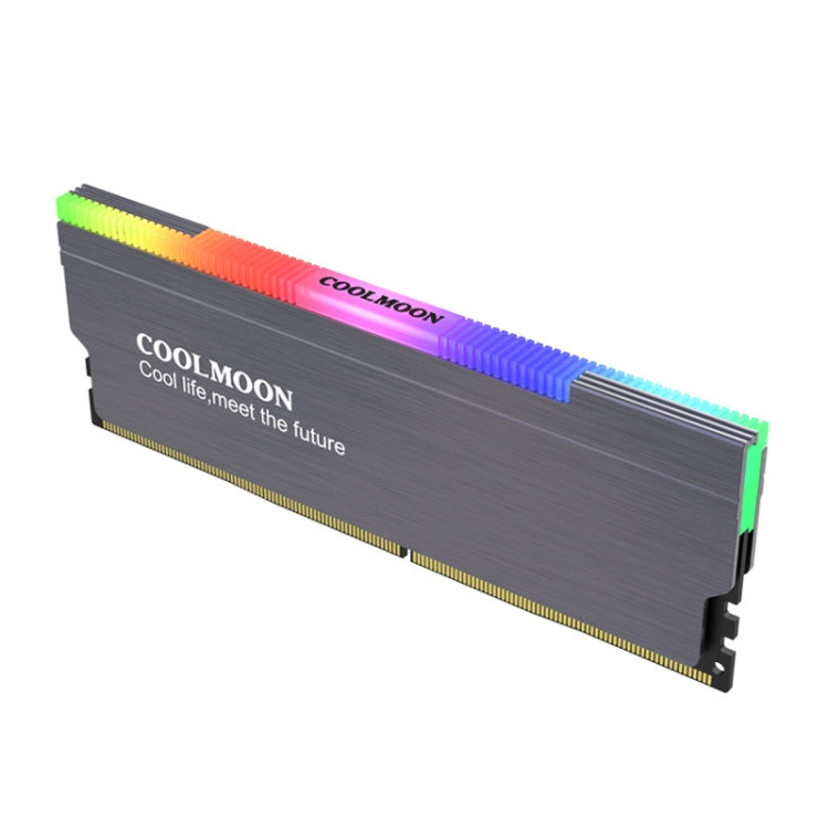 COOLMOON CM-RA1 ARGB Memory Vest galda datora atmiņas kartes dzesēšanas korpuss