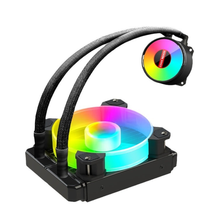 COOLMOON RGB120 5V ARGB integrēts vienas rindas daudzplatformu procesora dzesētājs