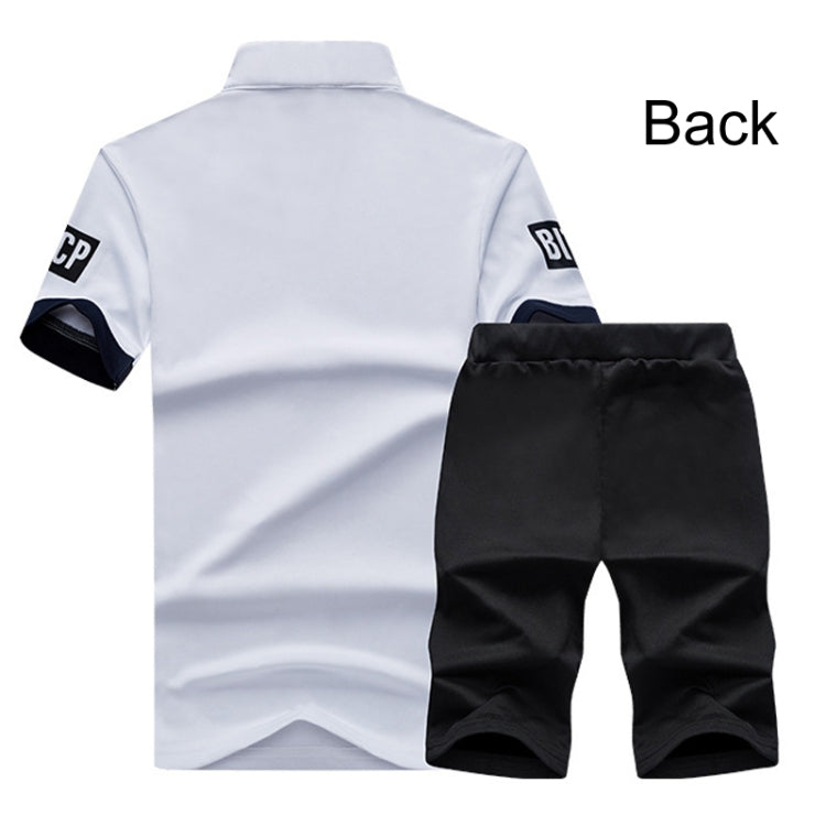 Summer Men T-Shirt Half-Sleeved Sports Suit