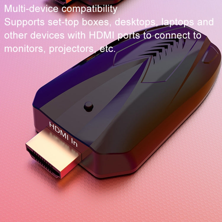 150 m HDMI bezvadu paplašinātājs 1080P caur sienu, raidītājs+uztvērējs
