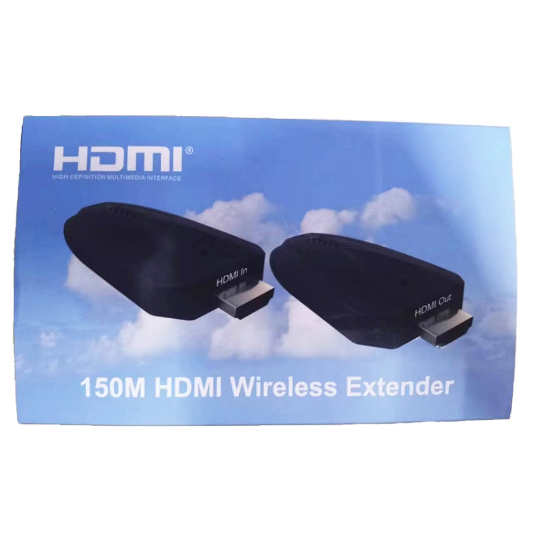 150 m HDMI bezvadu paplašinātājs 1080P caur sienu, raidītājs+uztvērējs