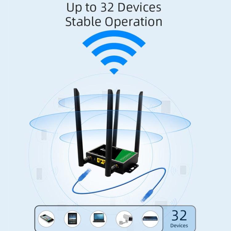 4G bezvadu spraudņa maršrutētājs ar noņemamu pagarinātāja antenu LTE uzraudzības tīkla WiFi tīklājs, ES spraudnis
