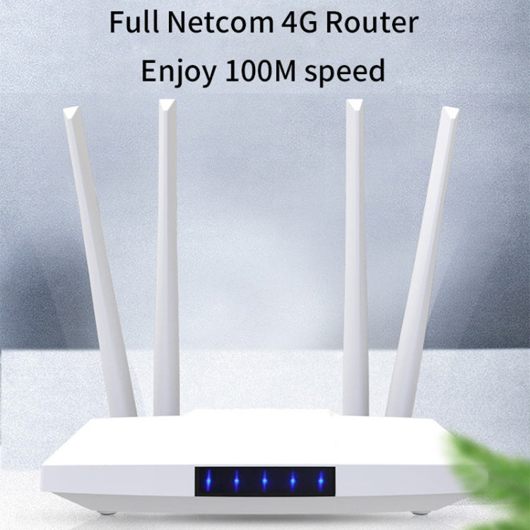 4G bezvadu SIM kartes maršrutētājs 4G tīklāja koplietošanas mobilais CPE Full Netcom, ES spraudnis