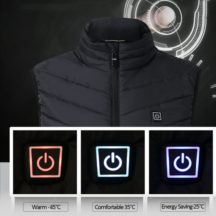 4 зона единого управления USB Electric Heating Undershirt интеллектуальное теплый жилет