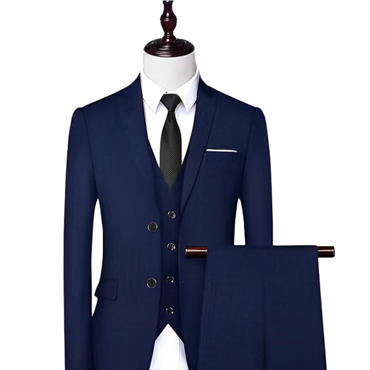 3pcs /Set Men Formal Business Suit Blazers Wedding Dress Groom Group Suits