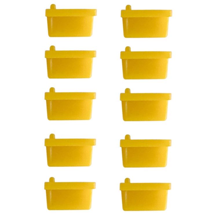 10pcs /Set USB 2.0 Female Port Dust Plug Charging Port Silicone Cover