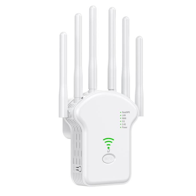 Urant U13 1200Mbps 2.4G/5G divu joslu WiFi atkārtotāja signāla pastiprinātājs