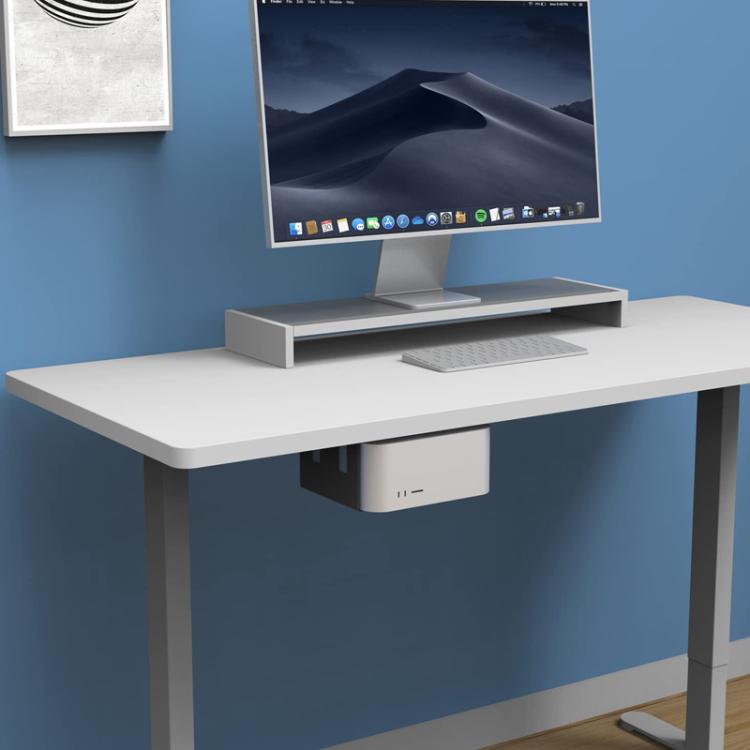 Mac Studio zemgalda metāla kronšteina dzesēšanas uzglabāšanas sienas statīvs