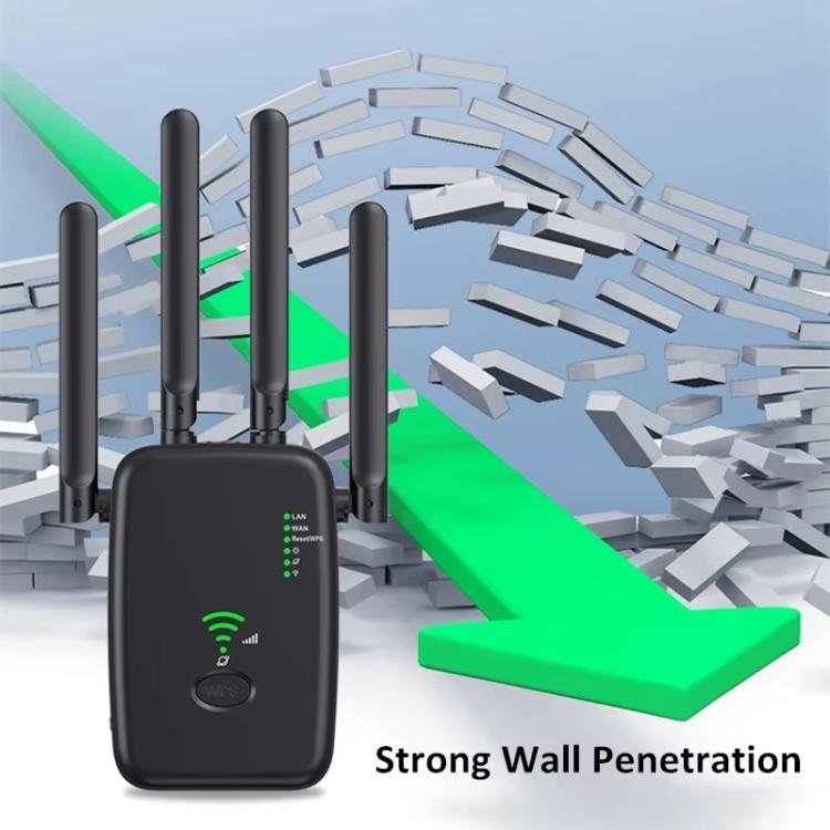 Urant U11 300Mbps 2.4G bezvadu atkārtotājs WiFi signāla pastiprinātājs atbalsta WPS ātro iestatīšanu