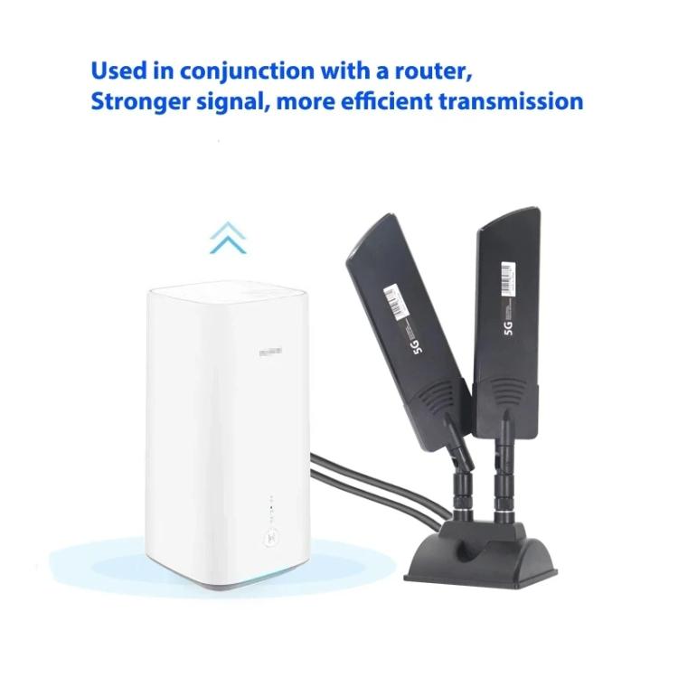 42dbi 5G maršrutētāja ārējā antena āra liela darbības rādiusa WiFi signāla pārklājuma pastiprinātājs