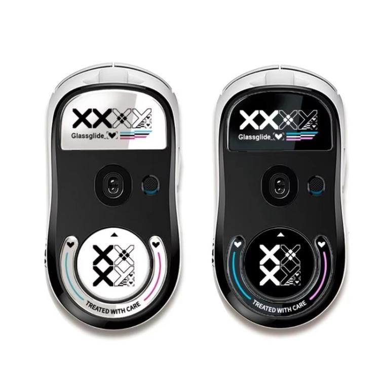Logitech GPW stikla peles pēdu uzlīmes ar neslīdošām peles slīdēšanas slidām