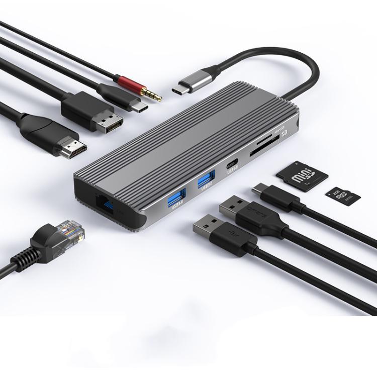 Blueendless daudzfunkcionāla C tipa HD gigabitu tīkla dokstacija
