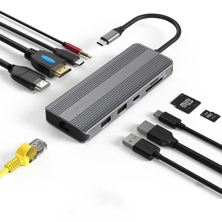 Blueendless daudzfunkcionāla C tipa HD gigabitu tīkla dokstacija