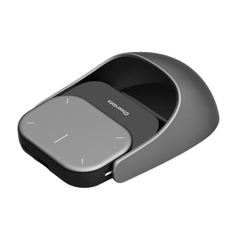 Cheerdots 2 viedā magnētiskā sadalītā gaisa pele ar bezvadu uzlādi, Bluetooth divu režīmu pele