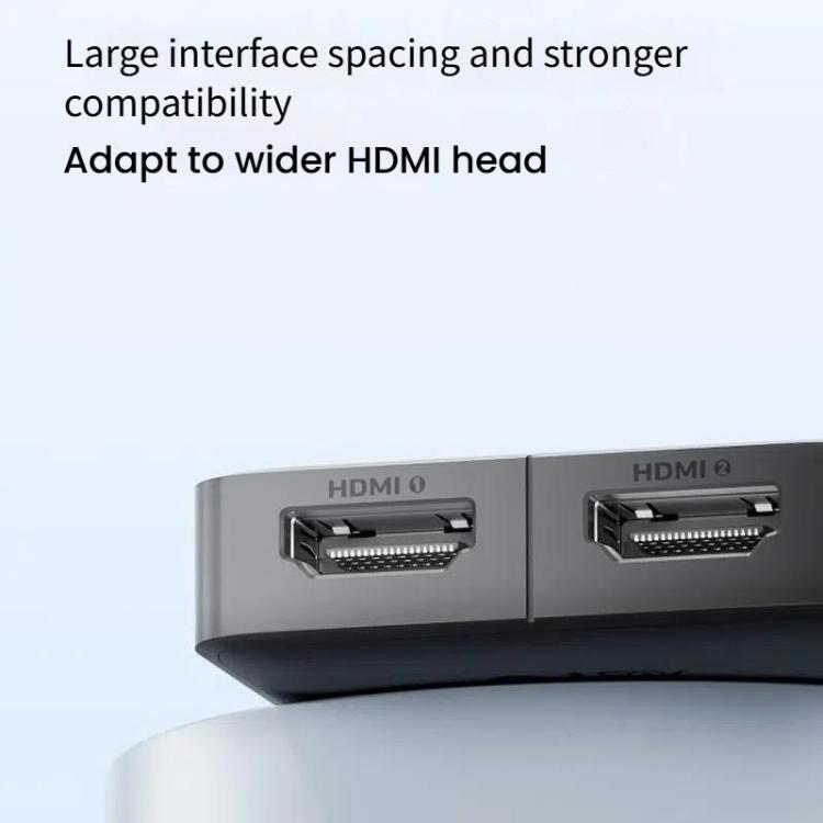 ANKER A83H1 4K 2 ieejas/1 izejas dokstacija HDMI pārveidotājs