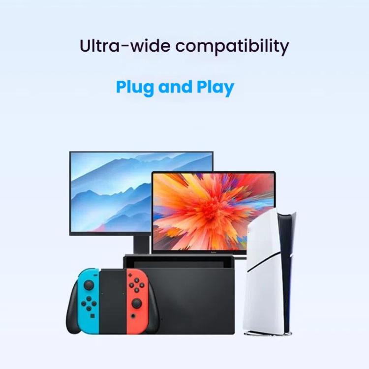 ANKER A83H1 4K 2 ieejas/1 izejas dokstacija HDMI pārveidotājs