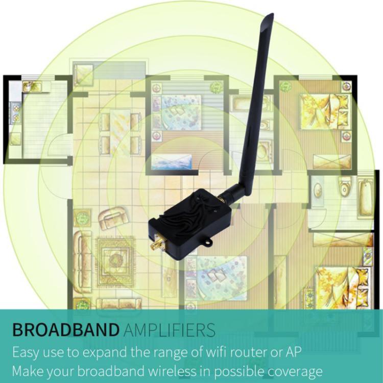 EDUP EP-AB007 2.4G joslas SMA galvas tālvadības pults Wifi maršrutētājs divvirzienu signāla pastiprinātājs pagarinātājs