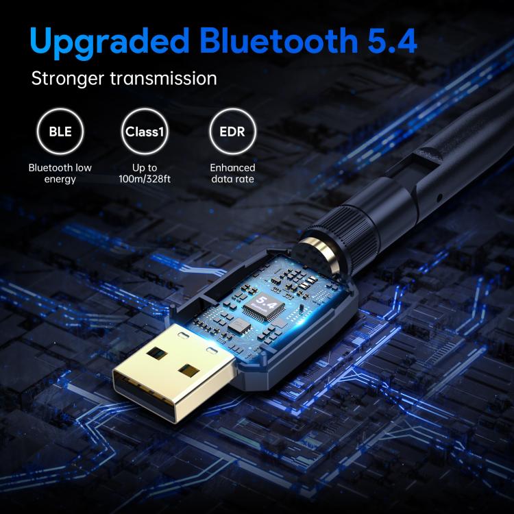 Модуль передатчика и аудиоприемника USB Bluetooth адаптера EDUP 5.4