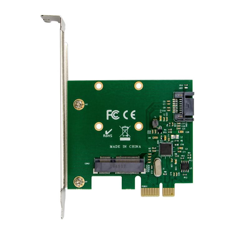 Карта расширения хранилища SUNWEIT ST58 PCIe X1 ASM1061 с одним портом MSATA 6 Гбит/с для твердотельных накопителей