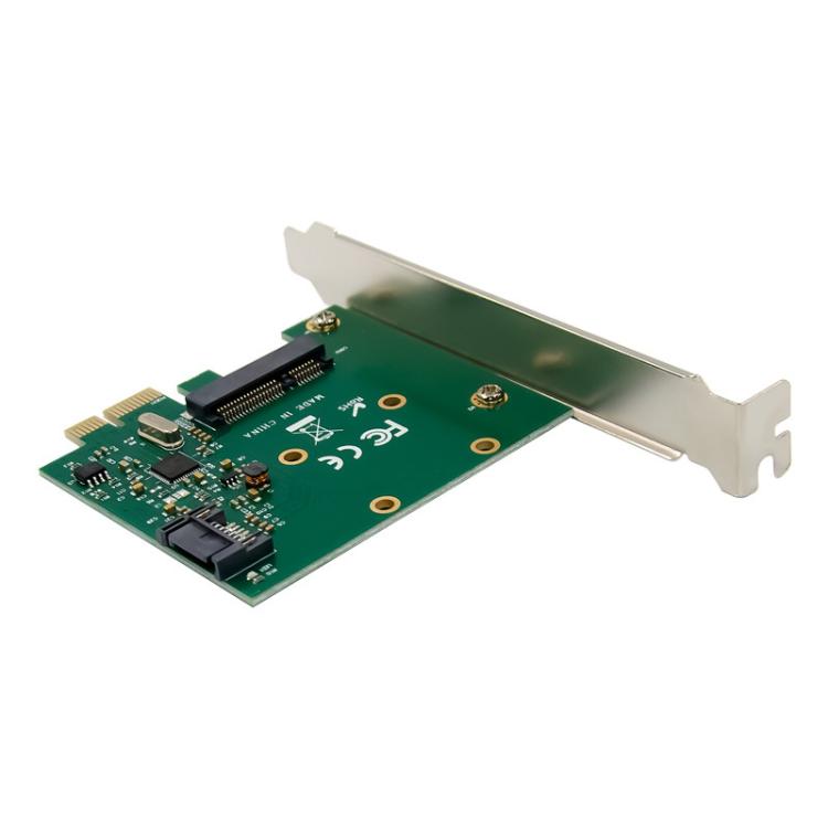 Карта расширения хранилища SUNWEIT ST58 PCIe X1 ASM1061 с одним портом MSATA 6 Гбит/с для твердотельных накопителей