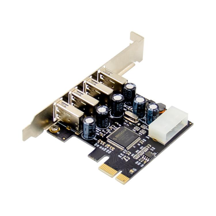 SUNWEIT ST623 PCIe x1 MCS9990 4 порта USB2.0 высокоскоростная плата расширения для промышленного компьютера