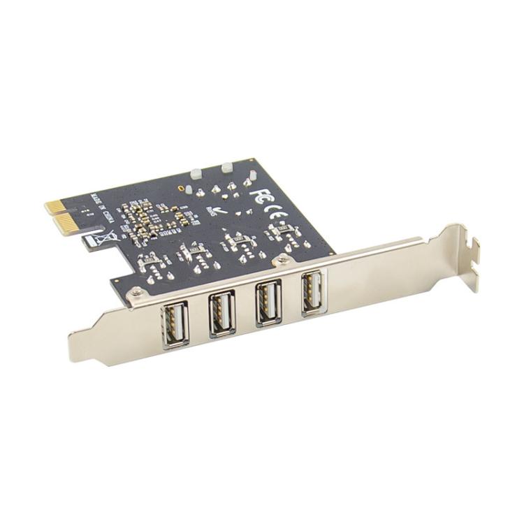 SUNWEIT ST623 PCIe x1 MCS9990 4 порта USB2.0 высокоскоростная плата расширения для промышленного компьютера