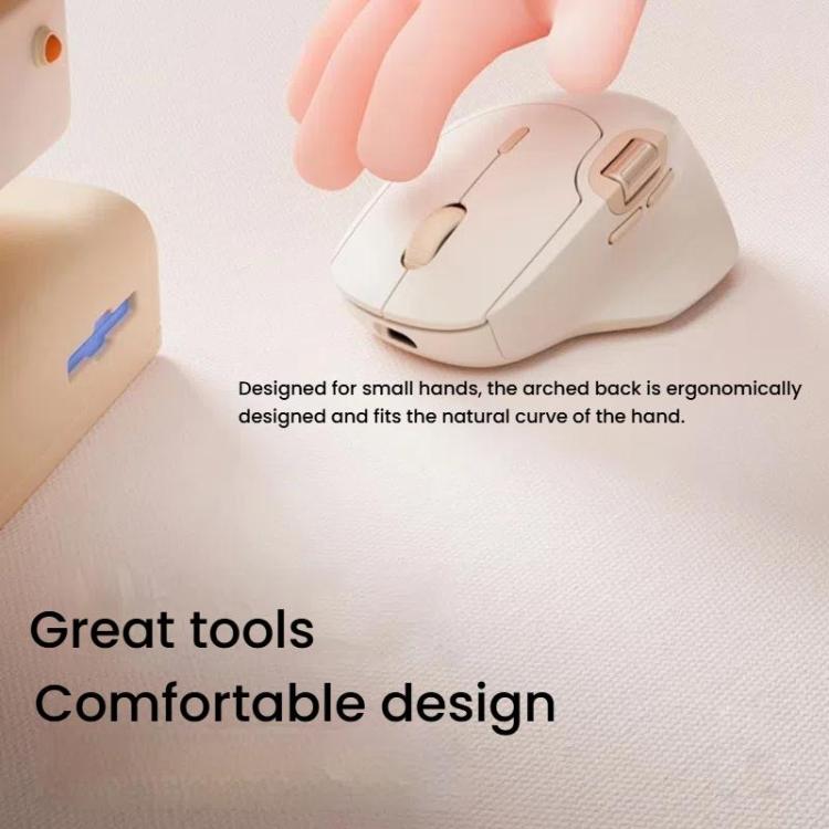 Rapoo MT560 3 režīmu bezvadu Bluetooth pele, ergonomiska galda un klēpjdatora pele
