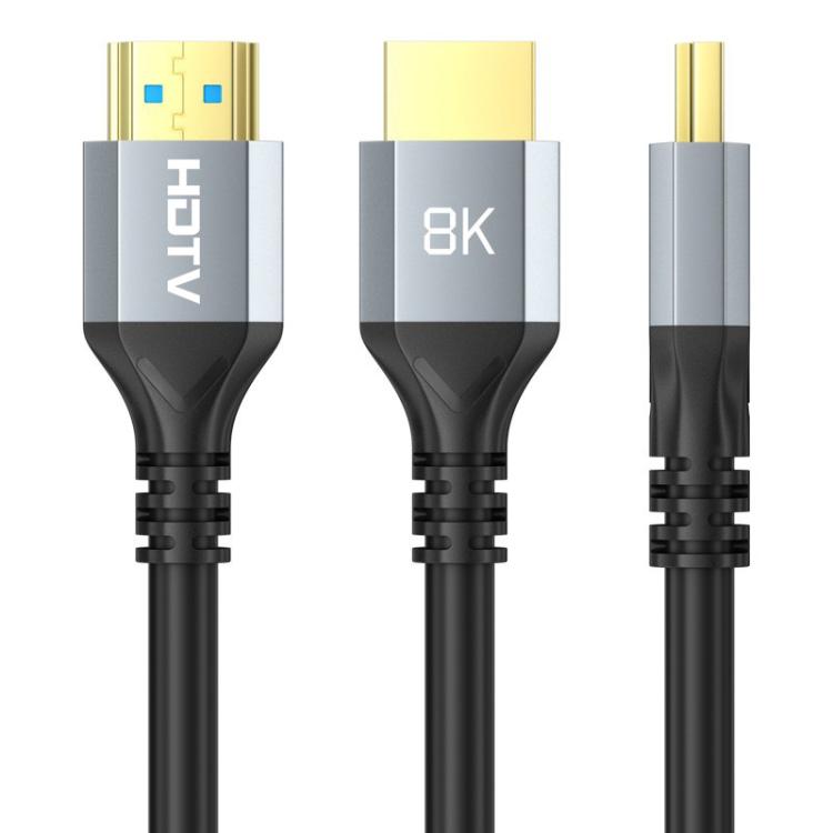 Кабель HDMI 2.1 «папа-папа» 8K HD для подключения к компьютеру, ноутбуку, монитору, телевизору