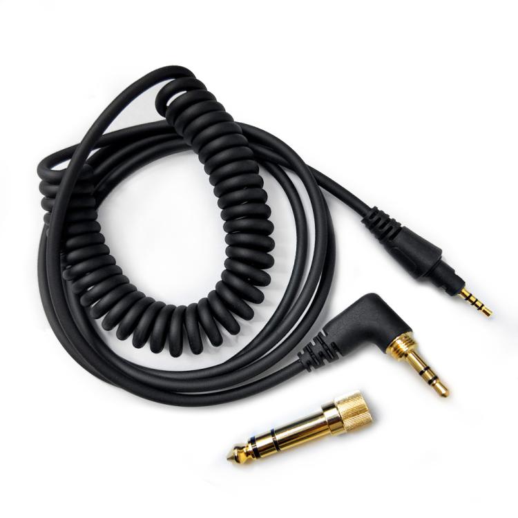 1,2 m austiņu atsperes audio kabelis, paredzēts Pioneer HDJ-CUE1 / HDJ-X7 / HDJ-S7 / HDJ-X5 / HDJ-S7