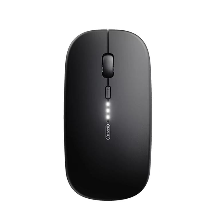 Беспроводная Bluetooth-мышь Inphic M1 PRO с тремя режимами зарядки и беззвучным режимом с индикатором уровня заряда батареи