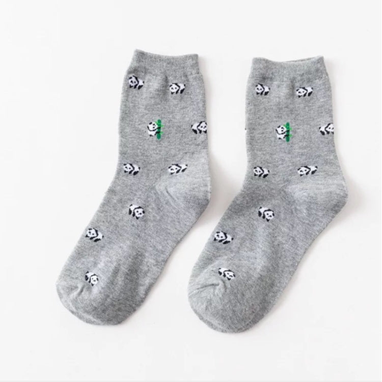 Animal Cartoon Cat Lovely for Women Cotton Socks