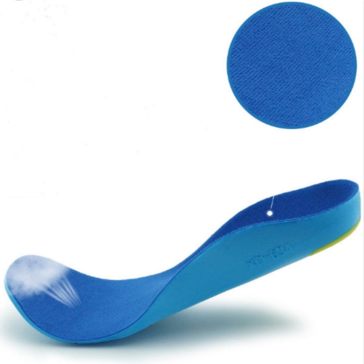 PU Breathable Children Flat Feet Eight-foot Orthopedic Insoles
