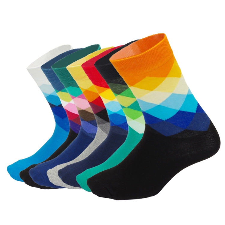 3 Pais Colorful Men Sport Running Wearproof Breathable Riding Hiking Socks