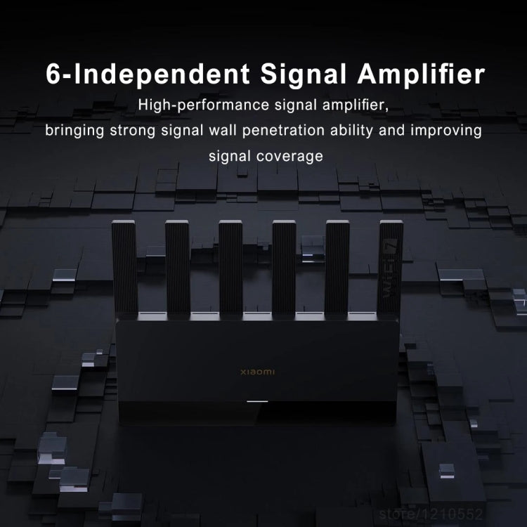 Xiaomi maršrutētājs BE6500 WiFi 7 2.4GHz 5.0GHz divjoslu 4 kodolu 2.5G ports, ASV spraudnis