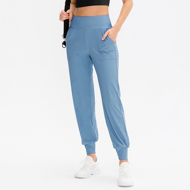 Autumn And Winter Loose Sports Trousers For Ladies