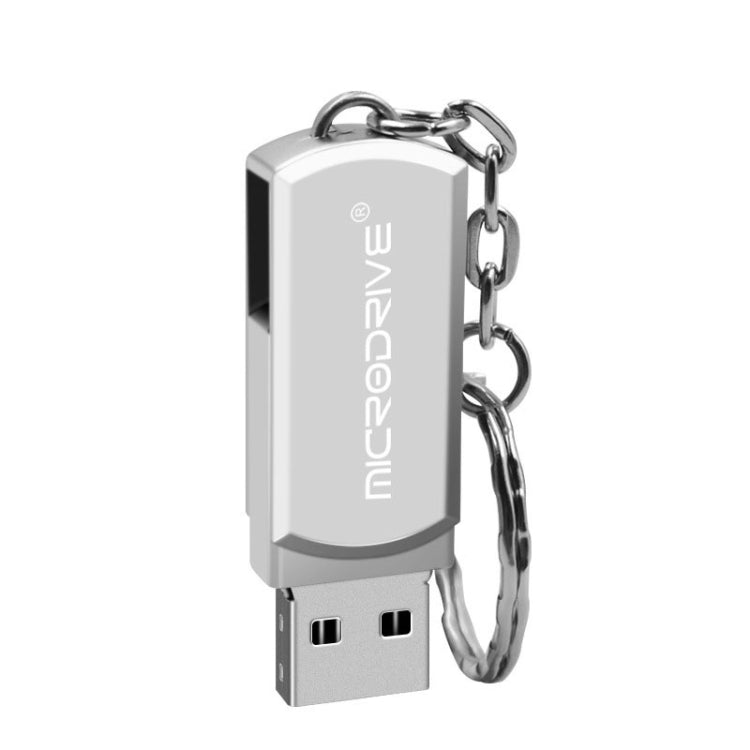 MicroDrive 16 ГБ USB 2.0 Creative Personality Metal U Disk с брелком