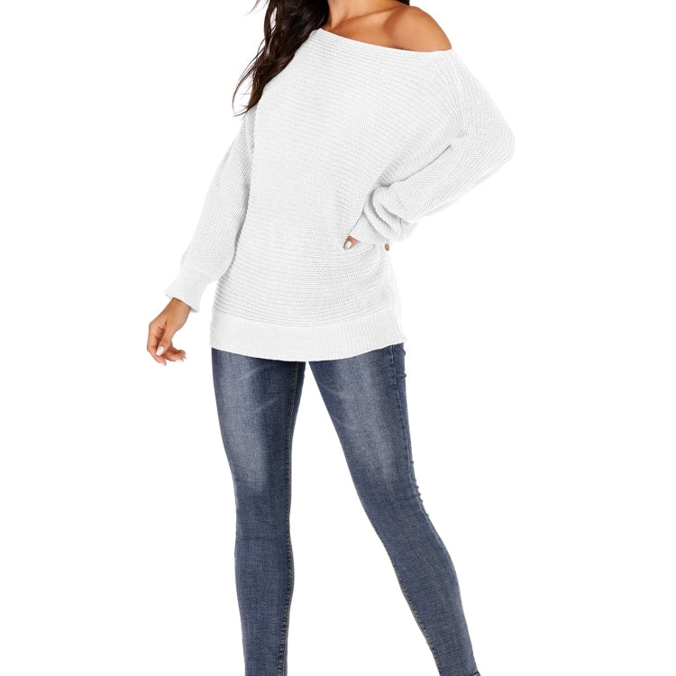 Irregular Bat Sleeve Sweater
