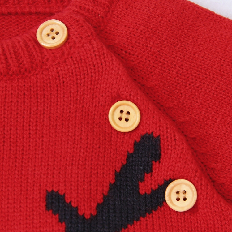 Boys And Girls Knitted Christmas Sweater