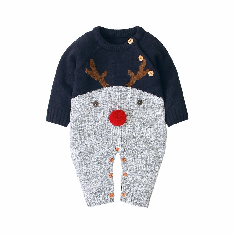 Boys And Girls Knitted Christmas Sweater