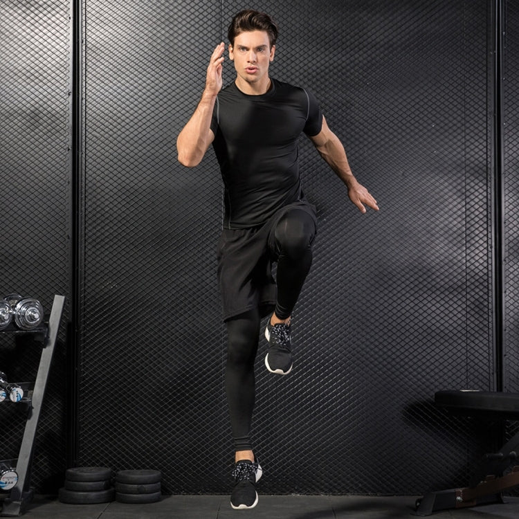 Stretch Quick Dry Tight T-shirt Training Bodysuit