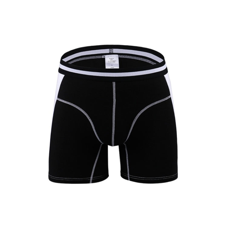 Men Colorblock Knitting Four Corners Underwear