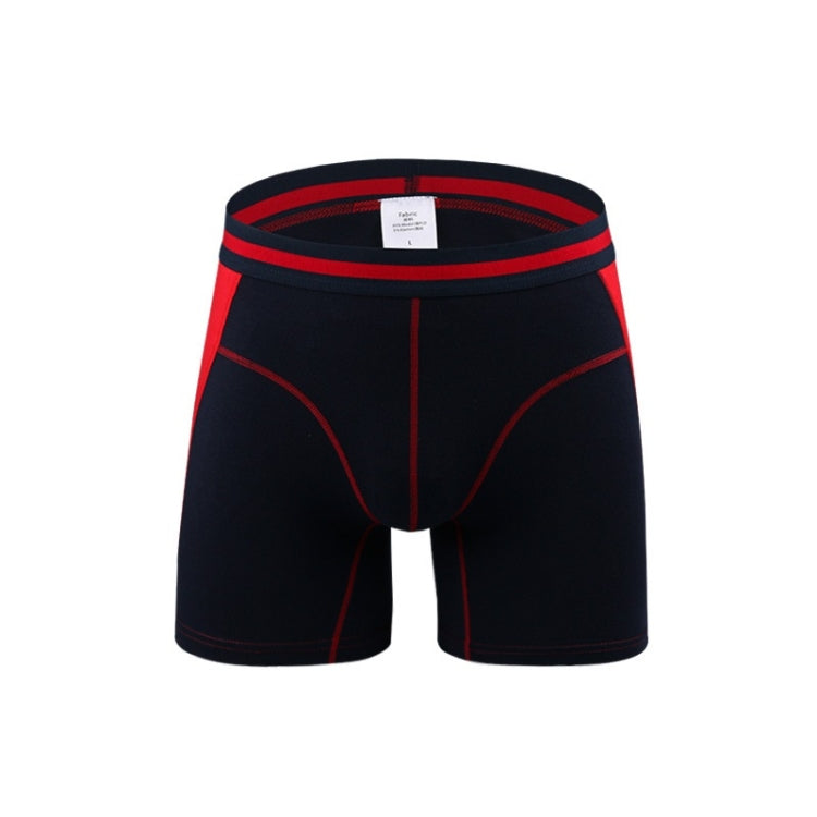 Men Colorblock Knitting Four Corners Underwear