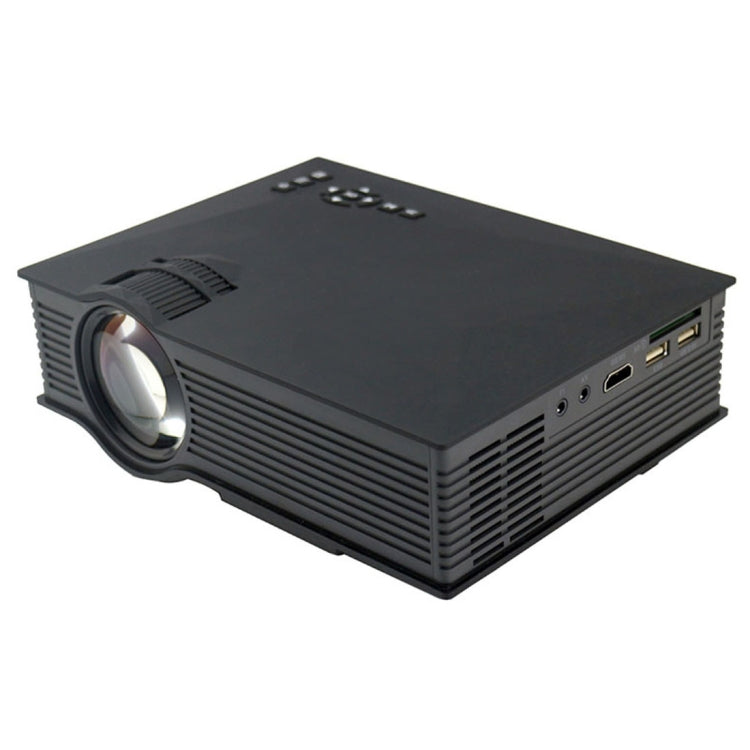 Цифровой светодиодный проектор UC68 HD 800 x 480 с яркостью 1200 люмен и дистанционным управлением, поддержкой USB / SD / VGA / HDMI