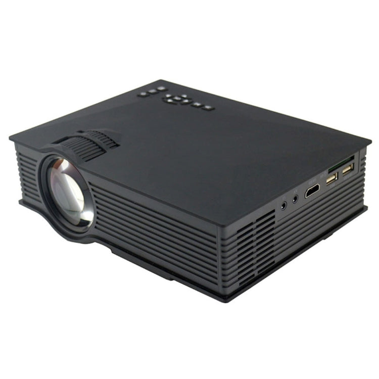 Цифровой светодиодный проектор UC68 HD 800 x 480 с яркостью 1200 люмен и дистанционным управлением, поддержкой USB / SD / VGA / HDMI