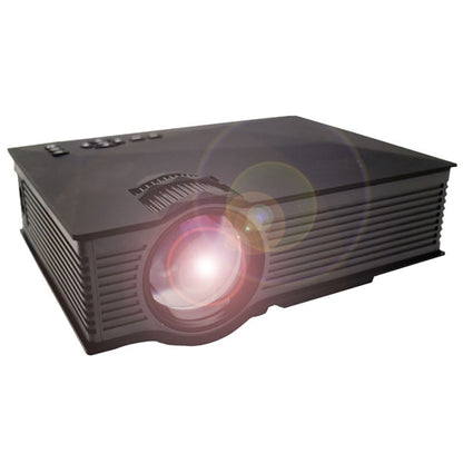 Цифровой светодиодный проектор UC68 HD 800 x 480 с яркостью 1200 люмен и дистанционным управлением, поддержкой USB / SD / VGA / HDMI