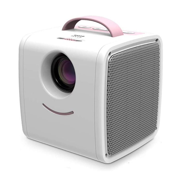 Детский видеопроектор W-S1 мощностью 10 Вт, 30 люмен, HD 1080P LCD, поддержка AV/USB/Mini SD Card/HDMI/аудио