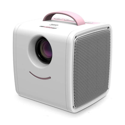 Детский видеопроектор W-S1 мощностью 10 Вт, 30 люмен, HD 1080P LCD, поддержка AV/USB/Mini SD Card/HDMI/аудио